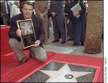 Urich was awarded the 2,059th star on the Hollywood Walk of Fame in December 1995. 